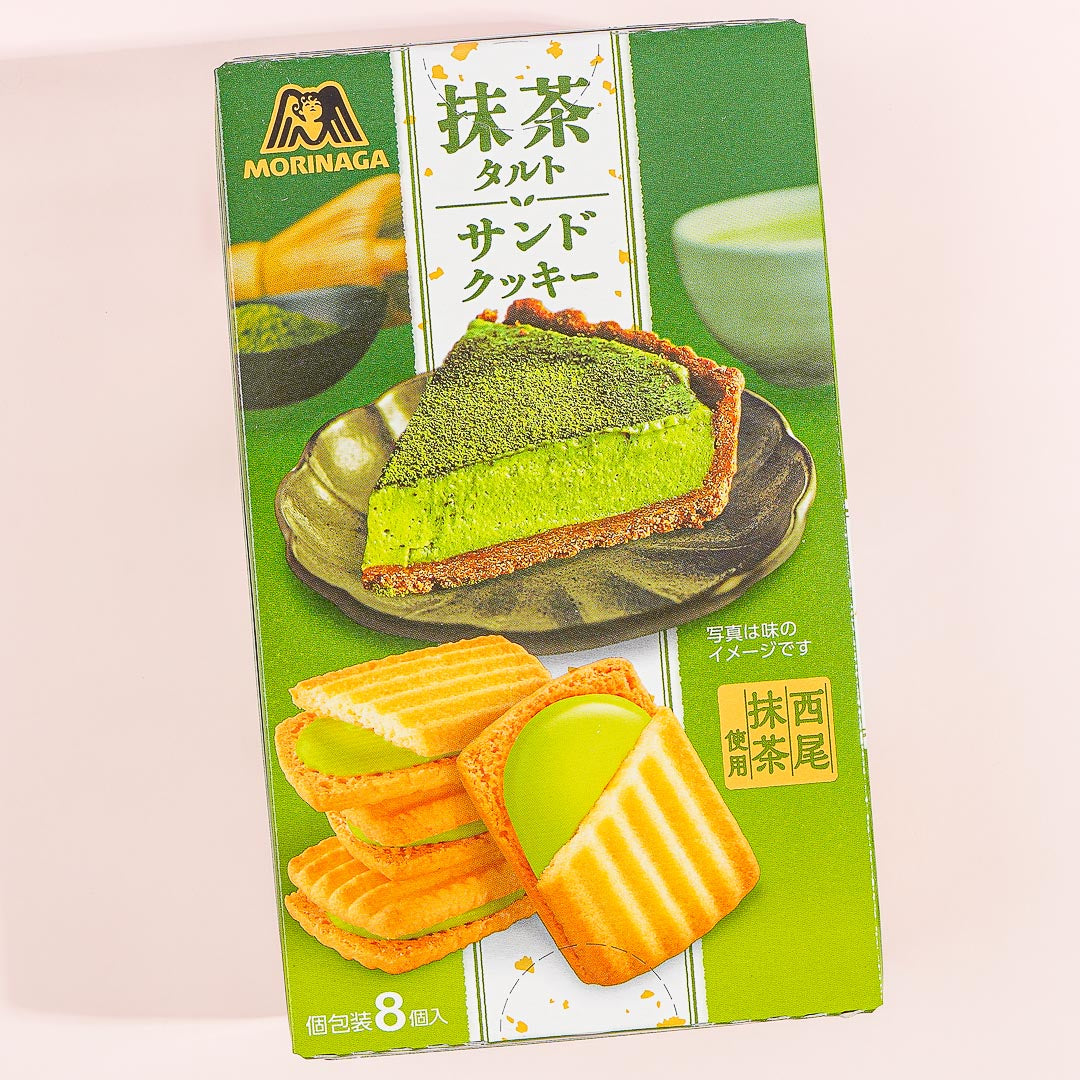 Morinaga Matcha Tart Sandwich Cookies