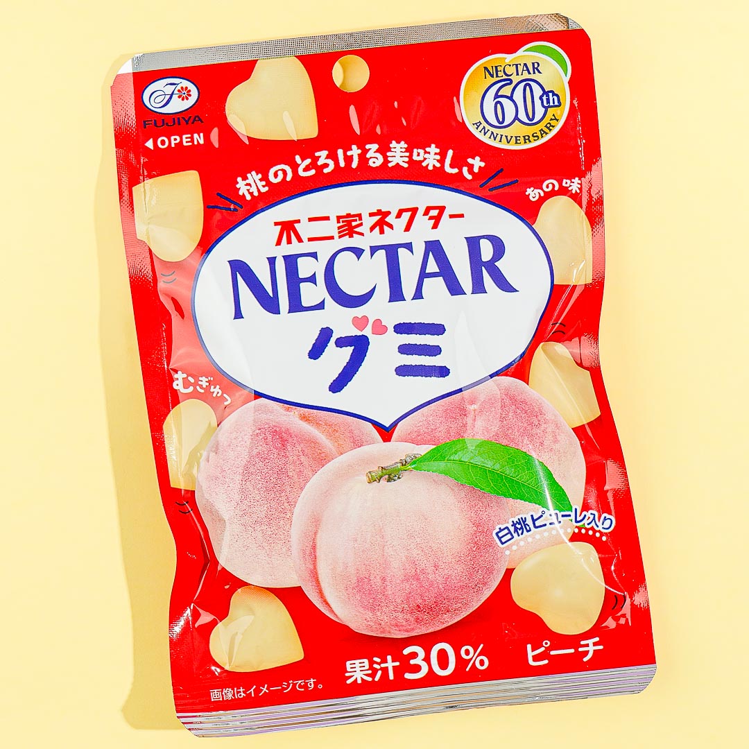 Fujiya Nectar Peach Gummy Candy