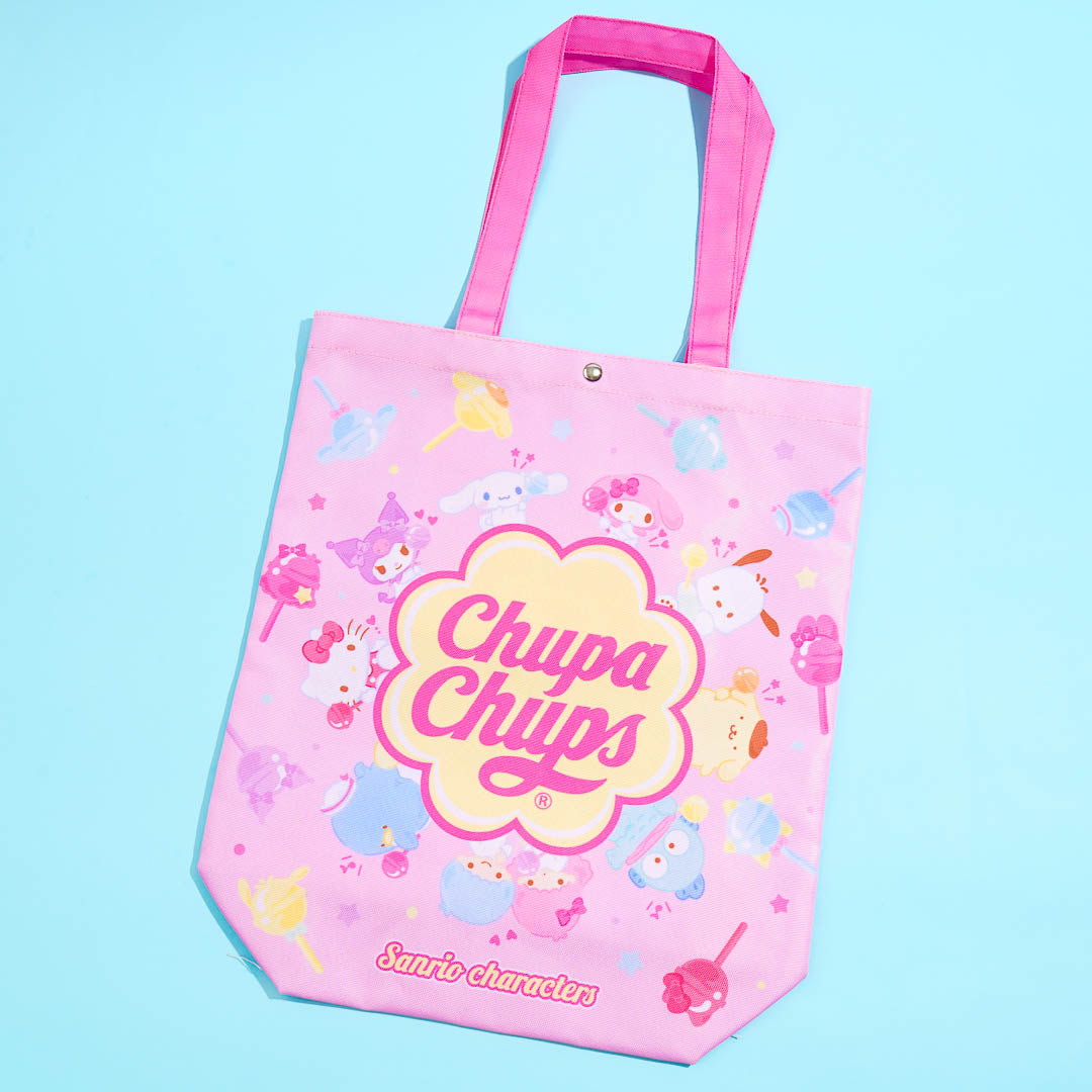 Sanrio Characters x Chupa Chups Tote Bag - Pink