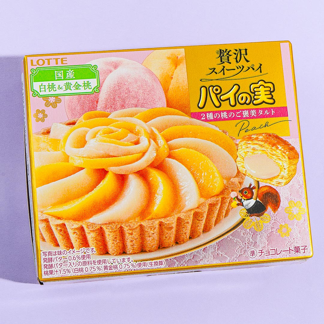 Lotte Pai no Mi Pastries - Two Peach Reward