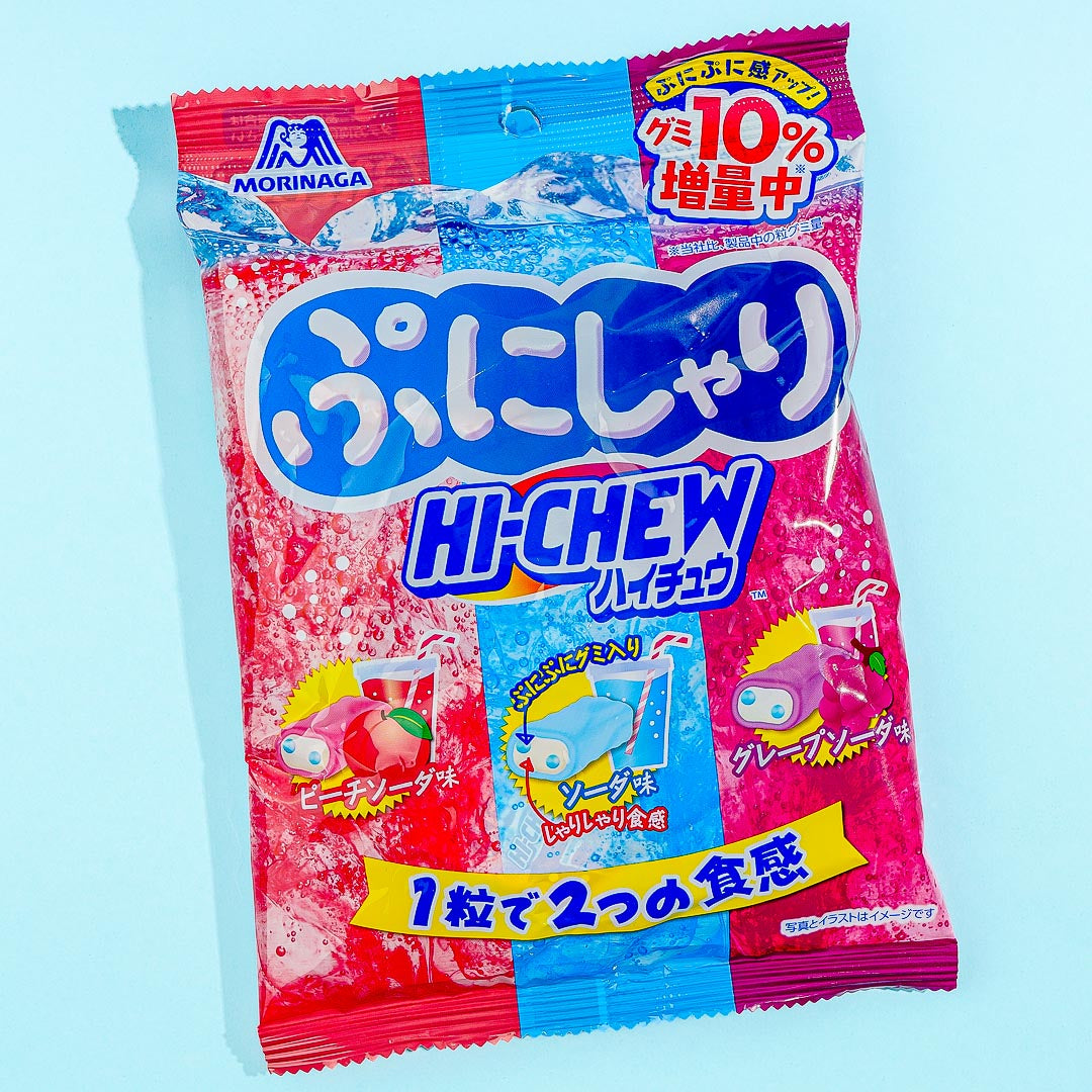 Hi-Chew Punishari Chewy Candy Pack - Assorted Soda