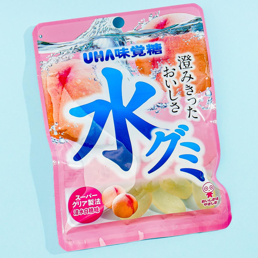 UHA Mikakuto Water Gummy - Shimizu White Peach