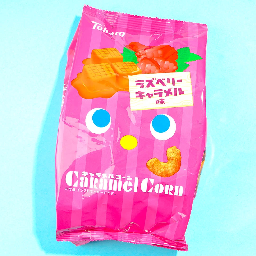 Tohato Caramel Corn - Raspberry Caramel
