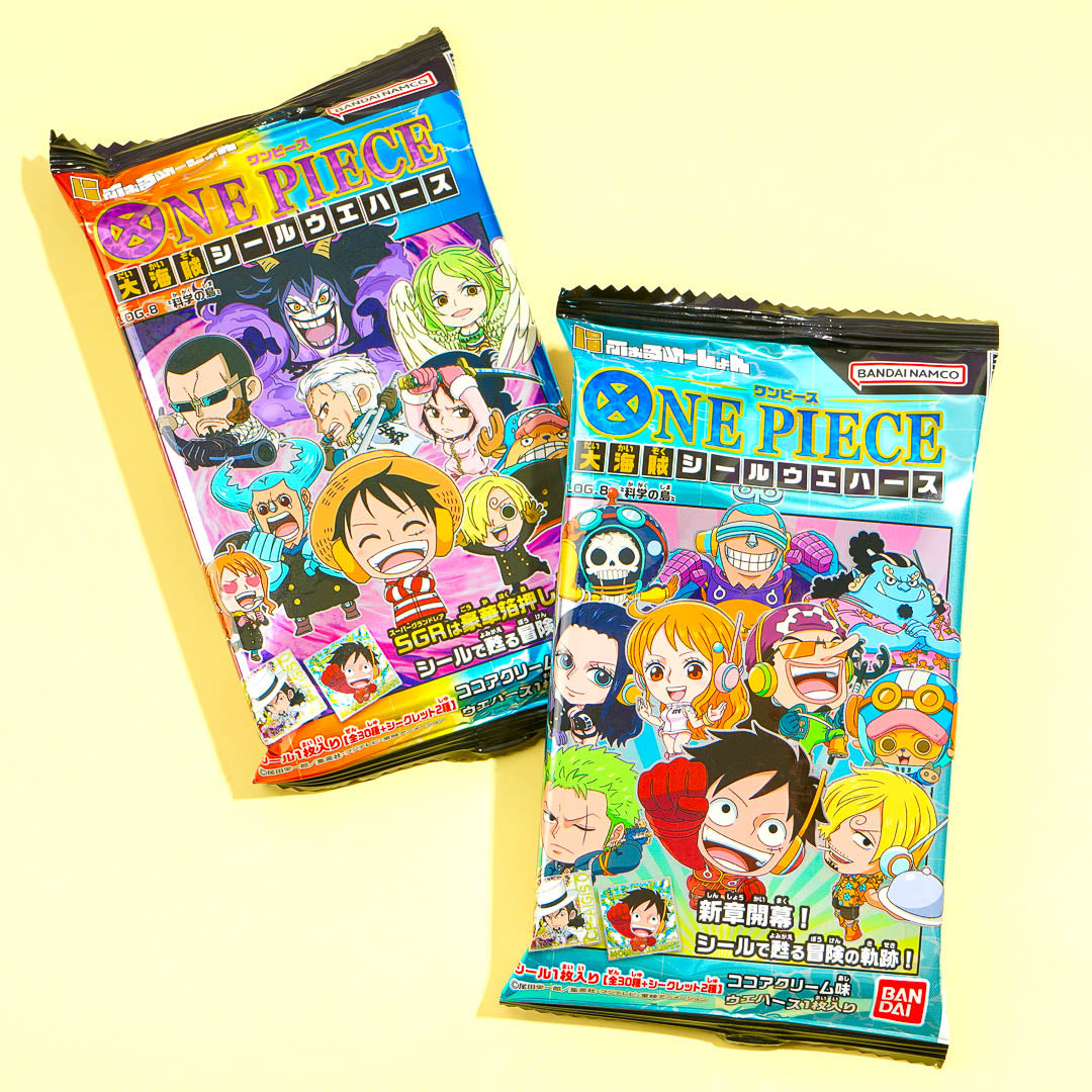 One Piece Niformation Great Pirate Seal Log.8 Wafer & Seal Sticker