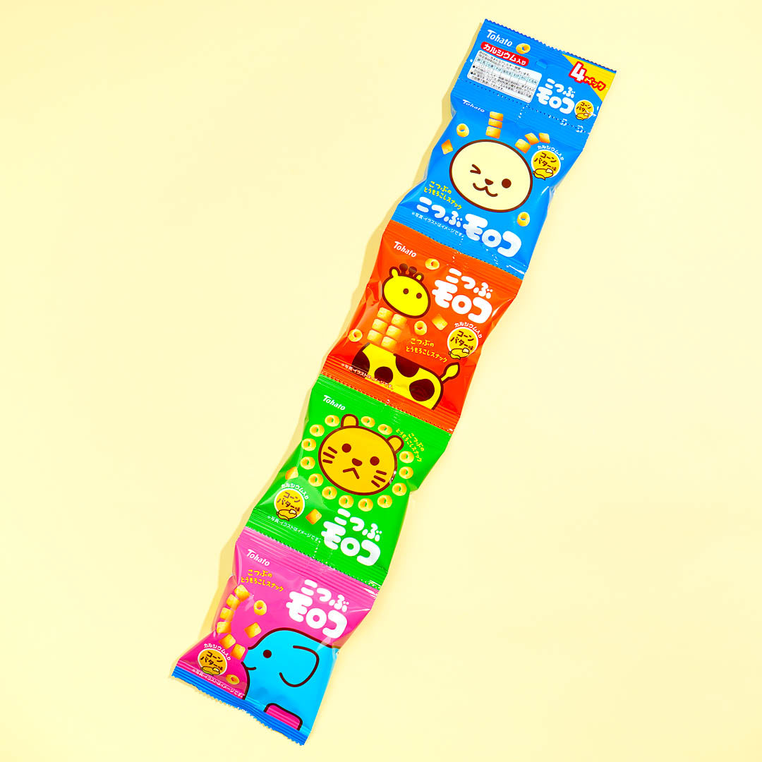 Tohato Kotsubu Moroko Corn Rings Snack - Butter / 4 pcs