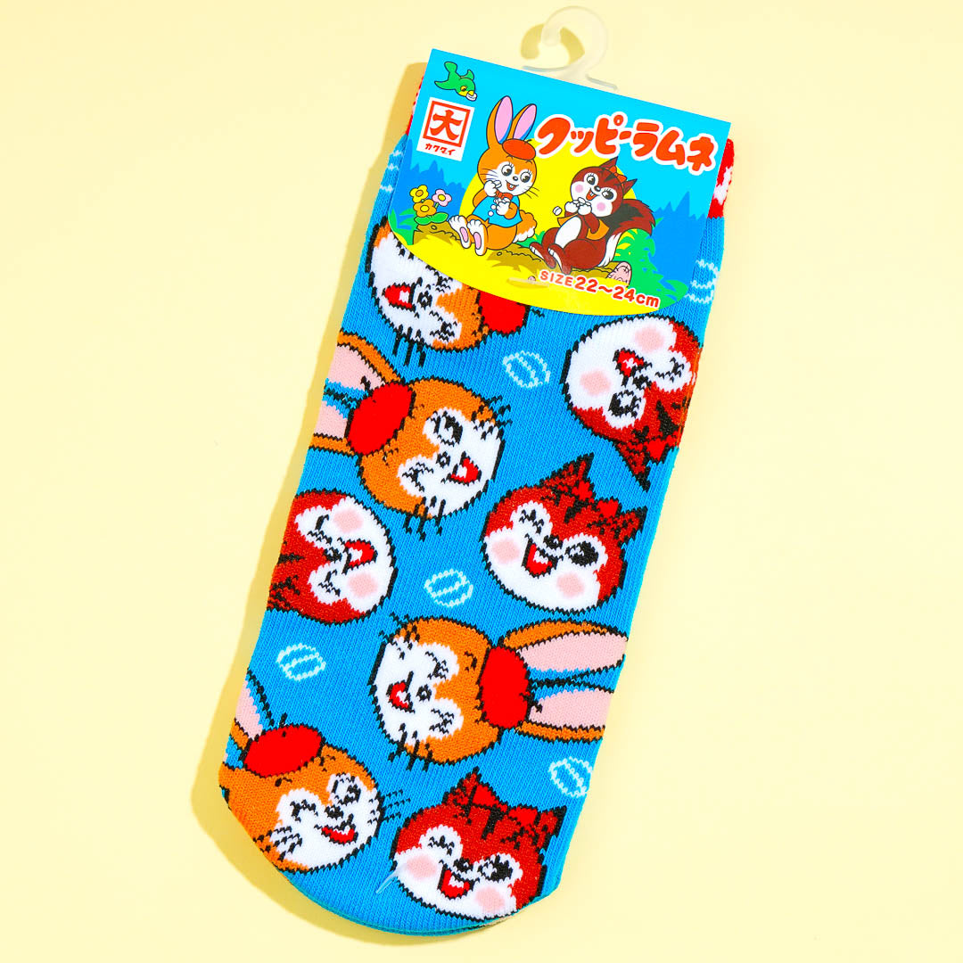 Kuppy Ramune Happy Faces Socks