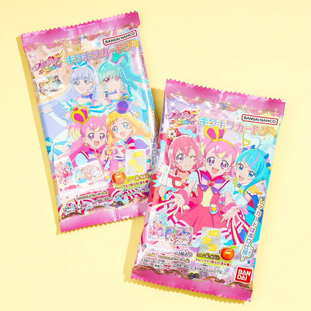 Pretty Cure All Stars Gummies With Glitter Card