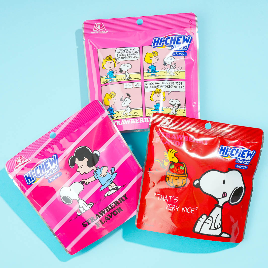 Snoopy PEANUTS x Hi-Chew Chewy Candy Pack - Strawberry