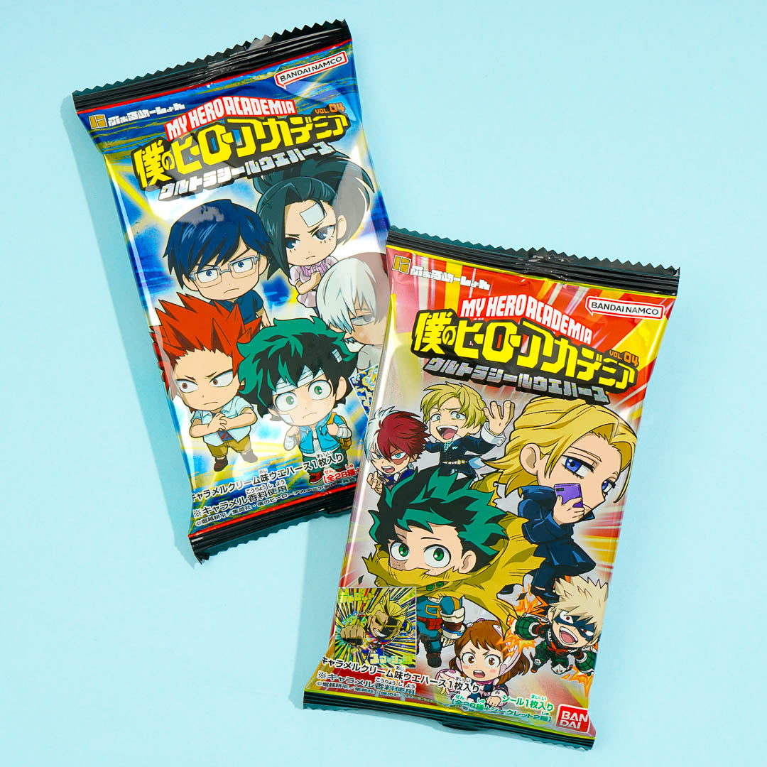 My Hero Academia Wafer With Sticker Vol. 4