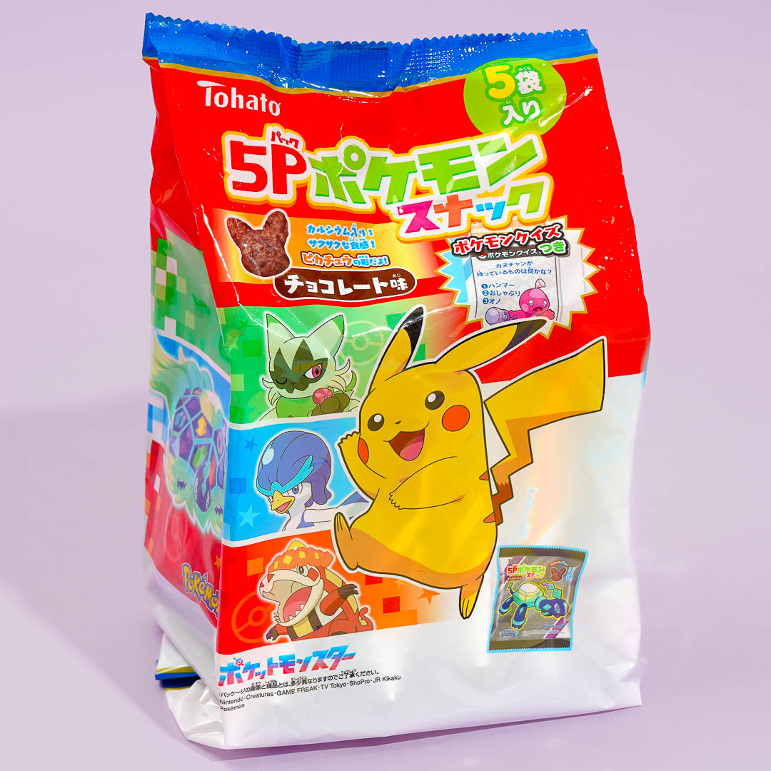 Pokemon Corn Puff Snack Pack - 5 pcs