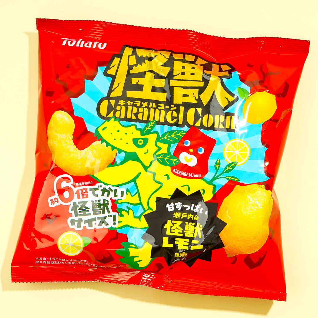 Tohato Caramel Corn - Kaiju Lemon