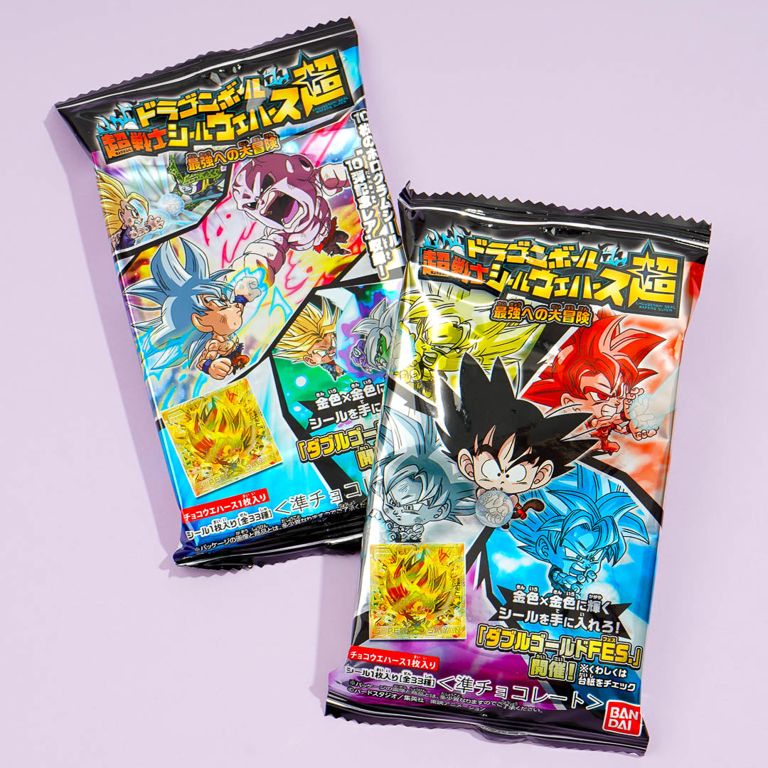 Dragon Ball Super Warrior Wafer With Sticker