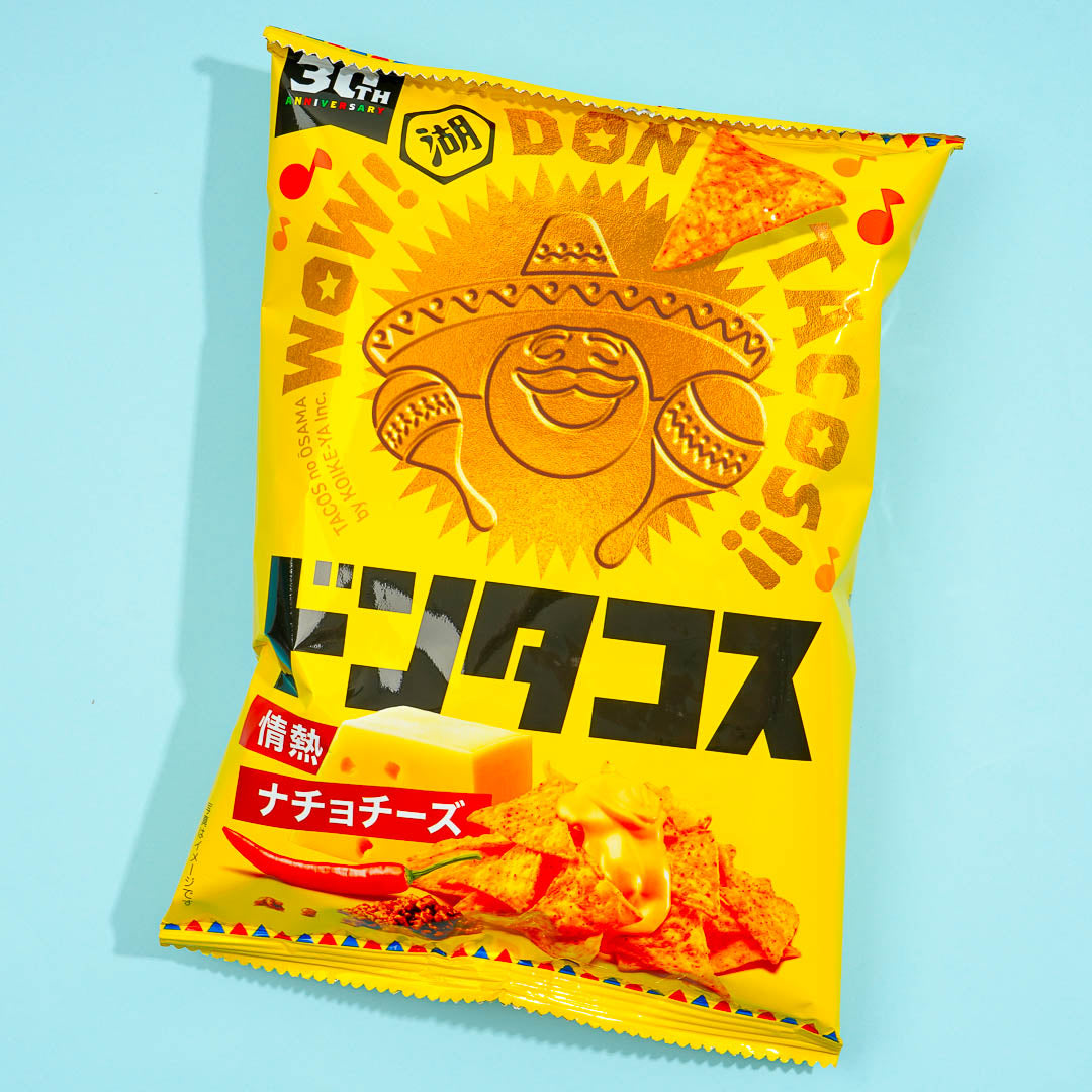 Koikeya Don Tacos Tortilla Chips - Nacho Cheese