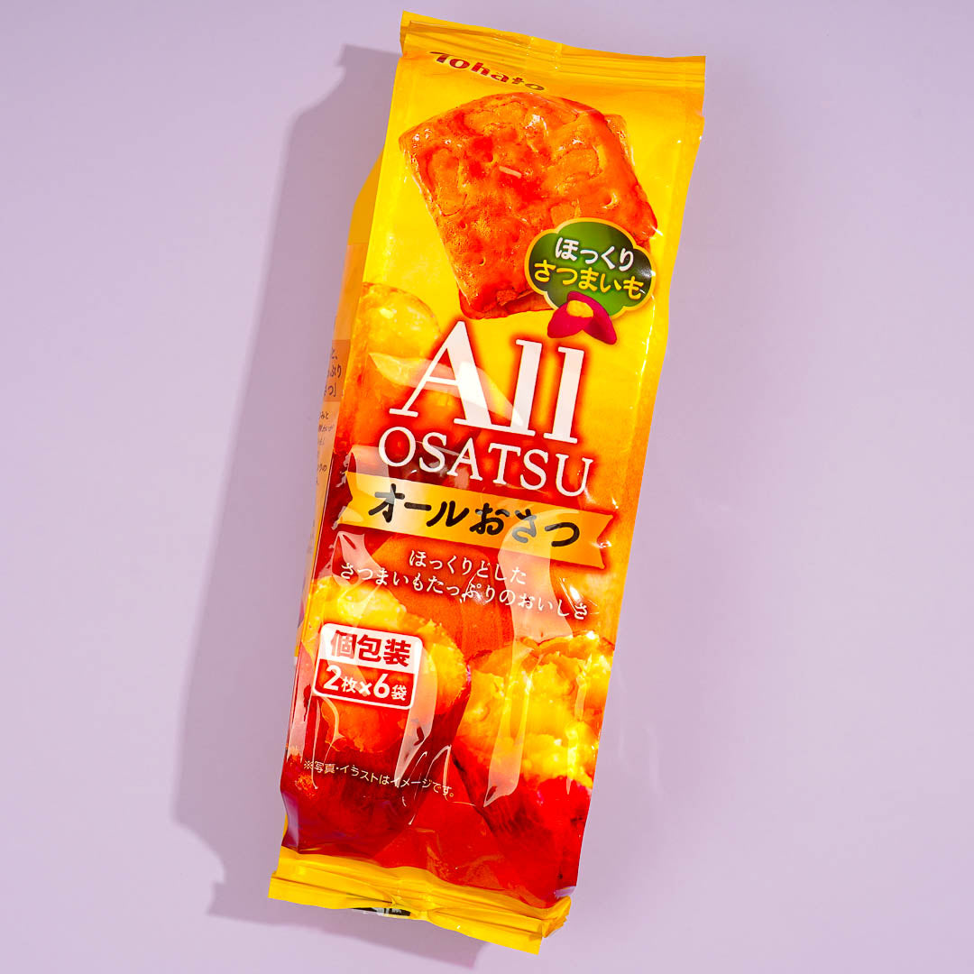 Tohato Sweet Potato Osatsu Crispy Pie Snacks
