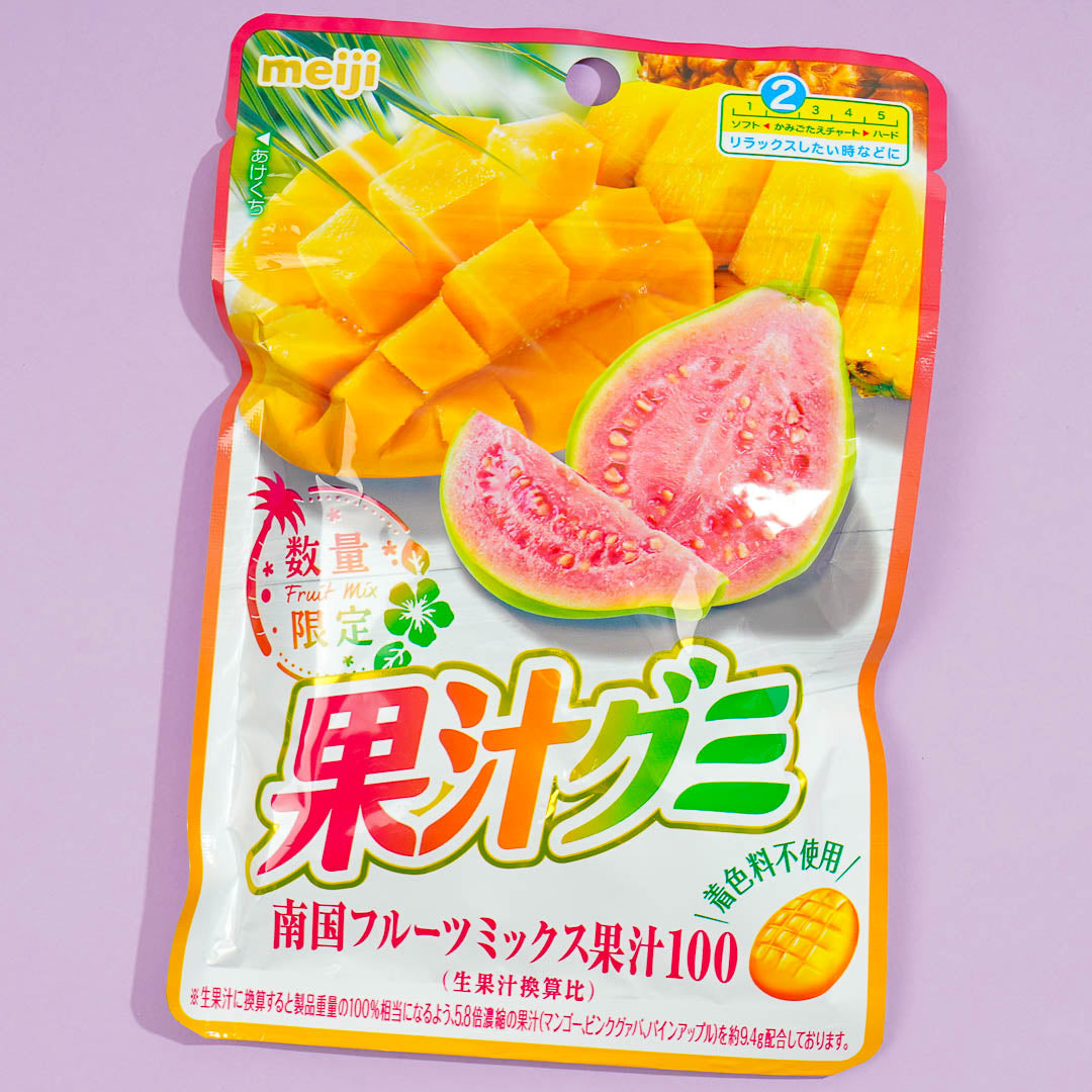 Meiji Kajyu Gummies - Tropical Fruit Mix