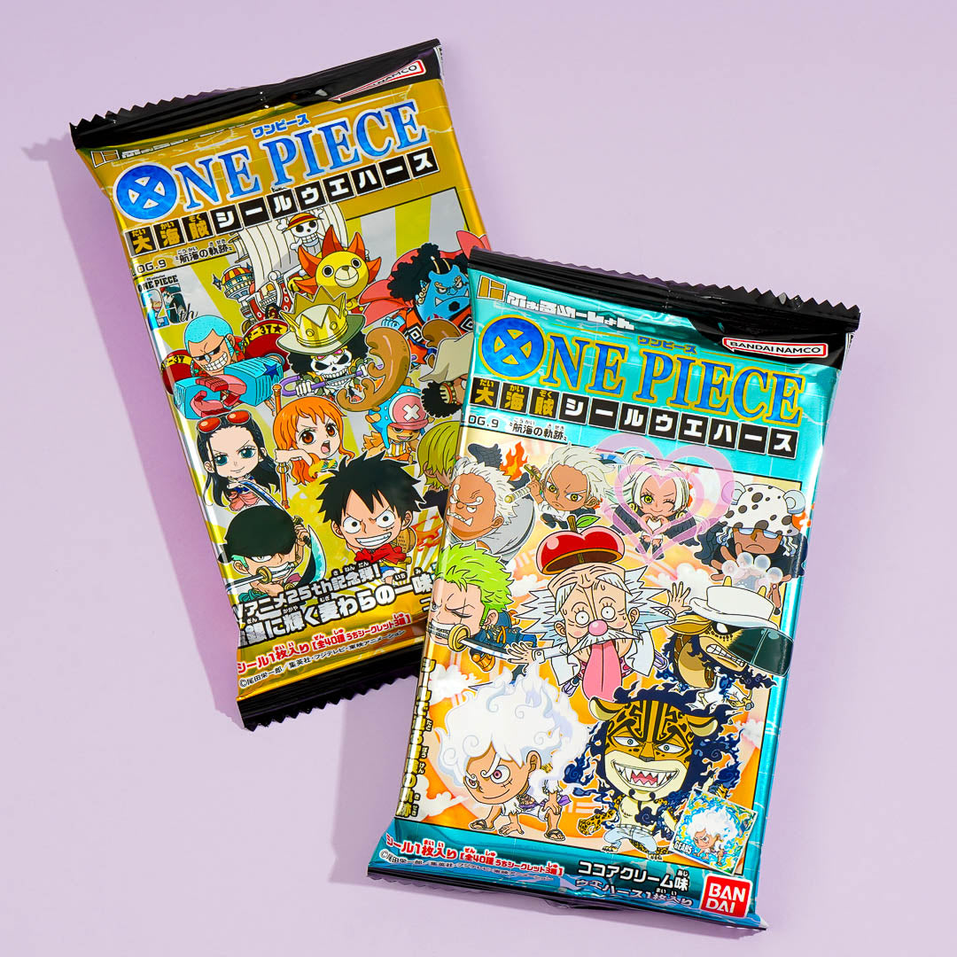 One Piece Niformation Great Pirate Seal Log.9 Wafer & Seal Sticker