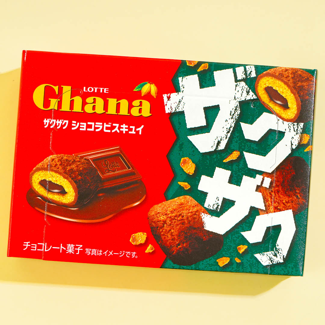 Lotte Ghana Crunchy Chocolate Biscuit