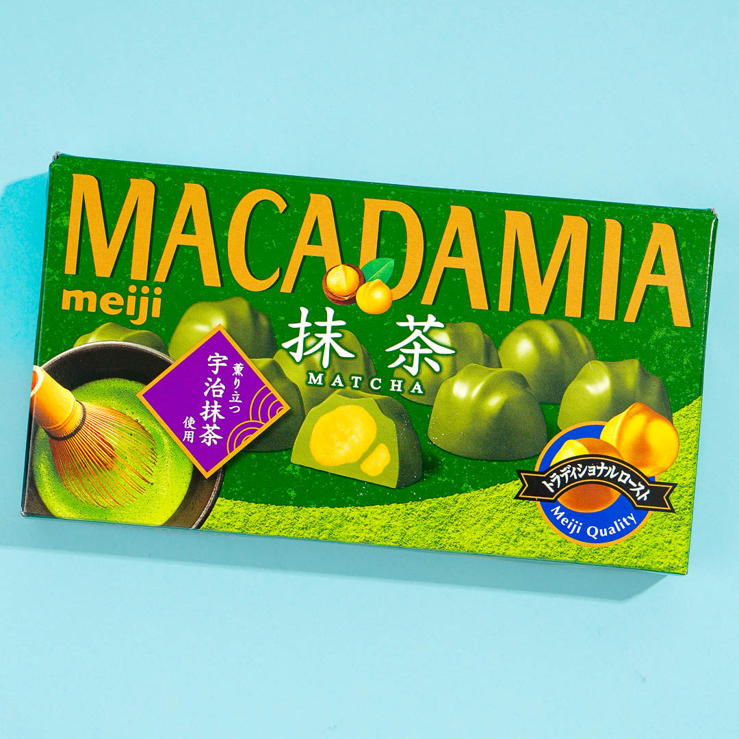 Meiji Macadamia Chocolate - Uji Matcha