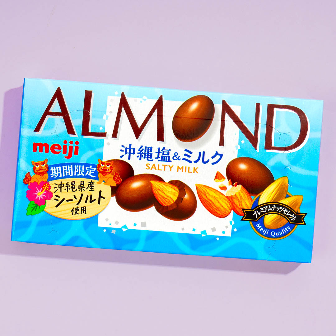 Meiji Almond Chocolate - Okinawa Salt & Milk