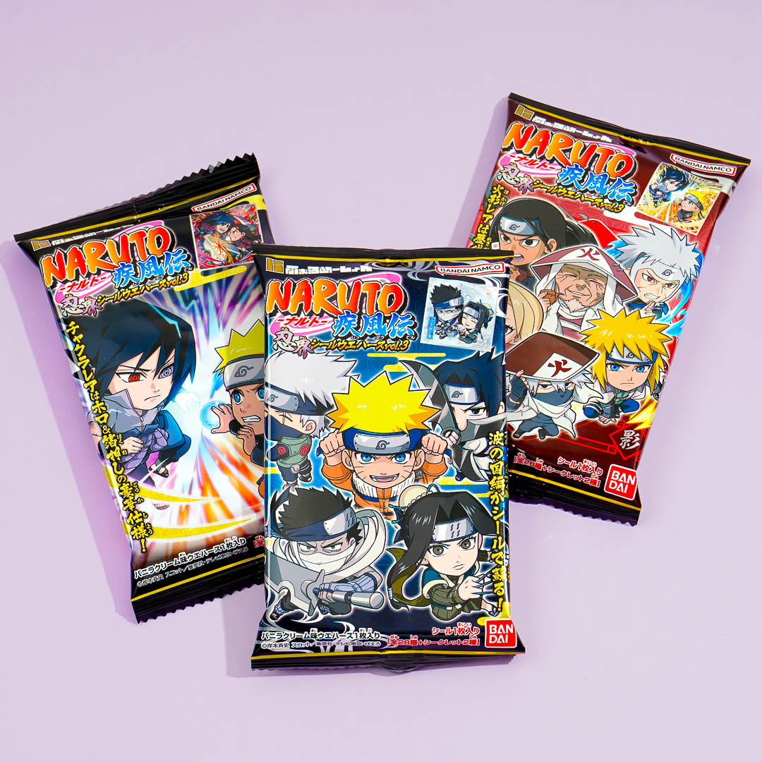 Naruto Shippuden Ninja World Niformation Wafer & Sticker 3