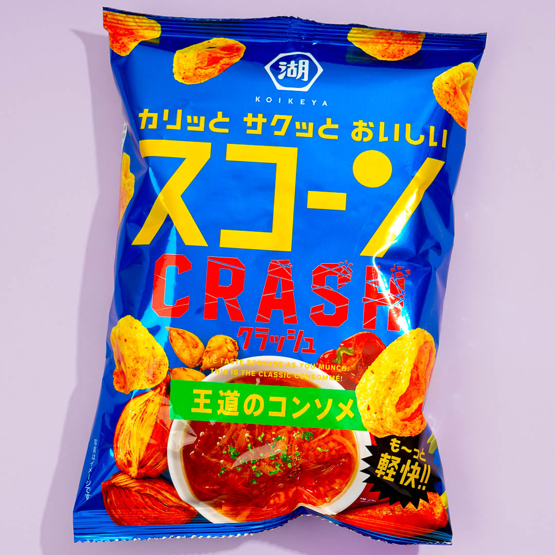 Koikeya Scone Crash Corn Snacks - Royal Consomme