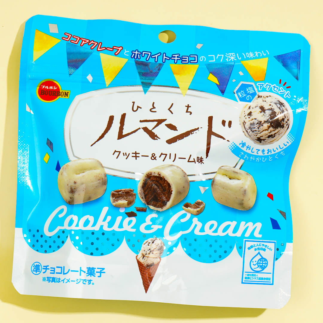 Bourbon Lemando Crepe Chocolate - Cookies & Cream