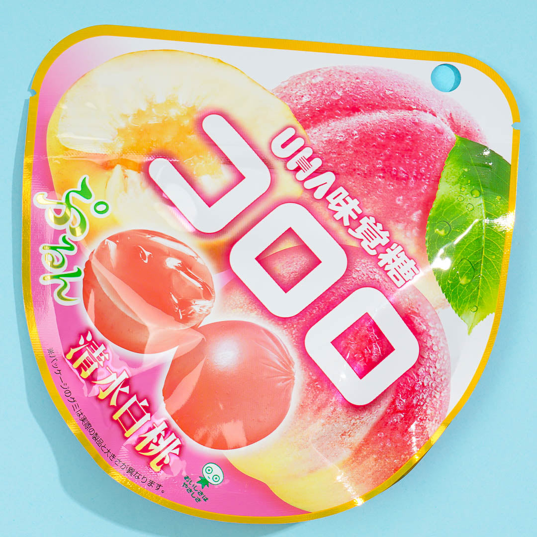 Kororo Fruit Juice Gummy - White Peach