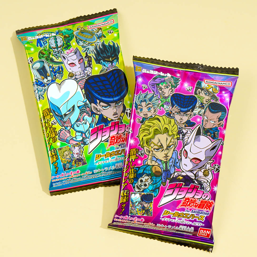 JoJo's Bizarre Adventure Wafer With Sticker