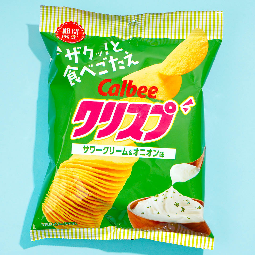 Calbee Potato Chips - Sour Cream & Onion
