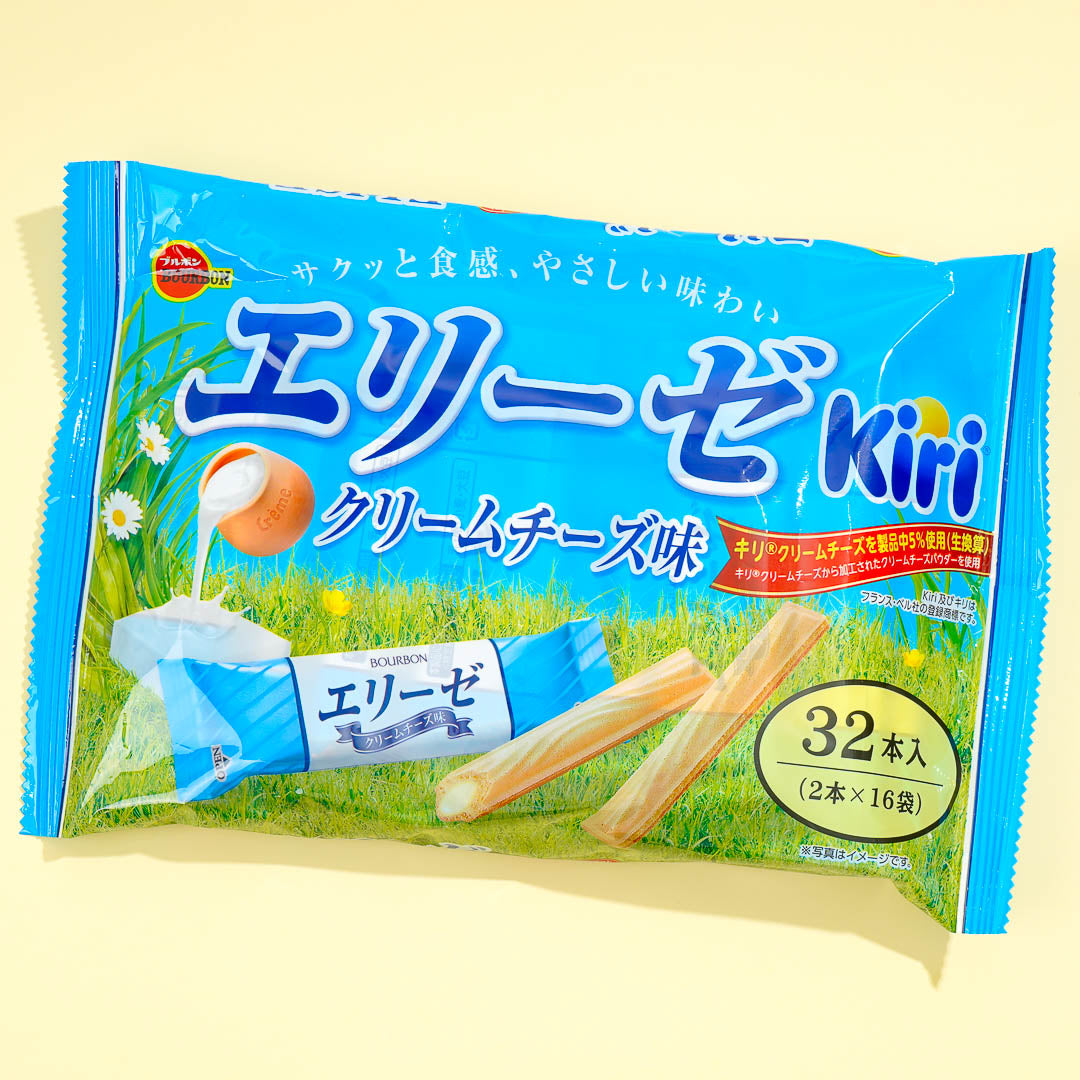 Bourbon Elise Wafer Sticks - Kiri Cream Cheese