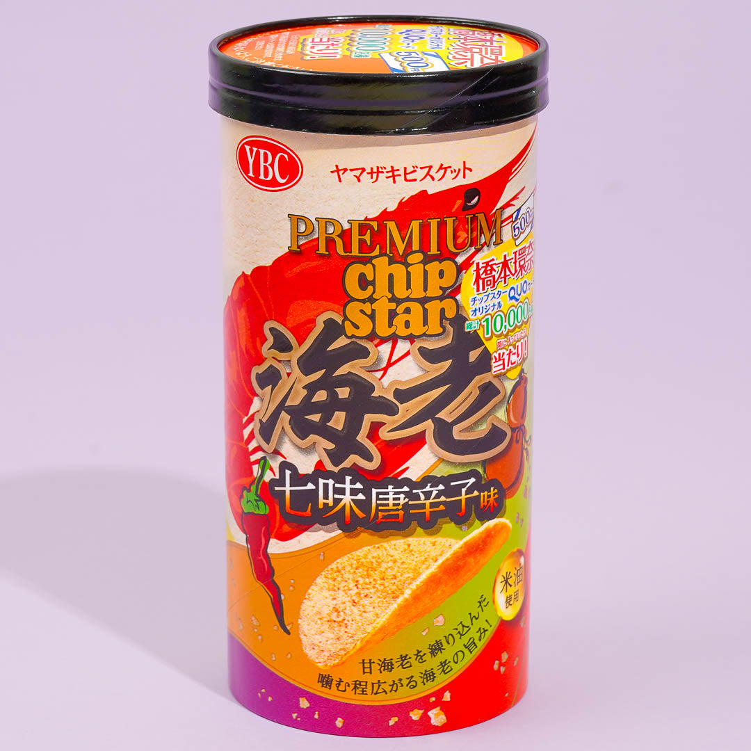 Chip Star Premium Potato Chips - Shrimp Shichimi Togarashi