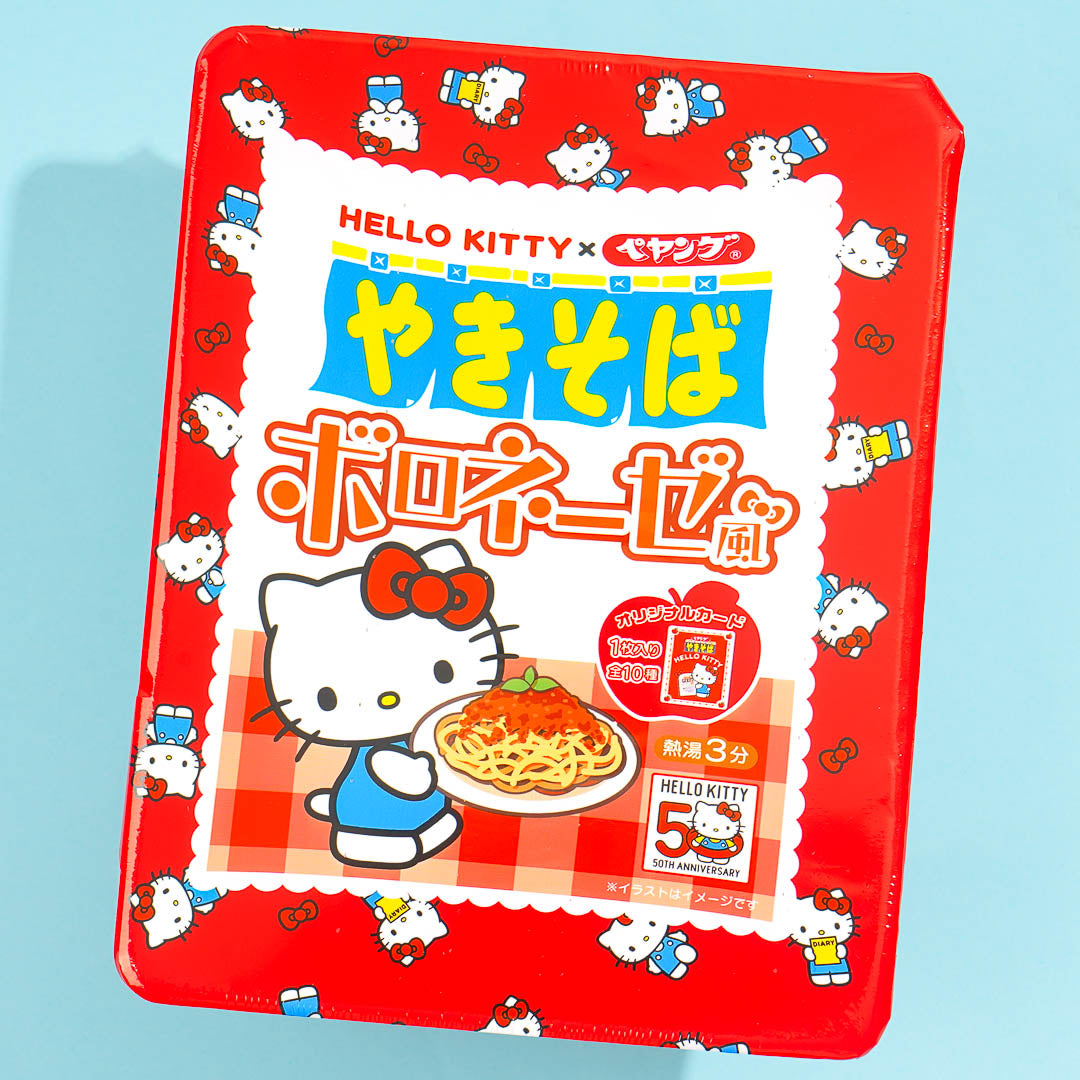 Hello Kitty x Peyoung Bolognese-Style Yakisoba