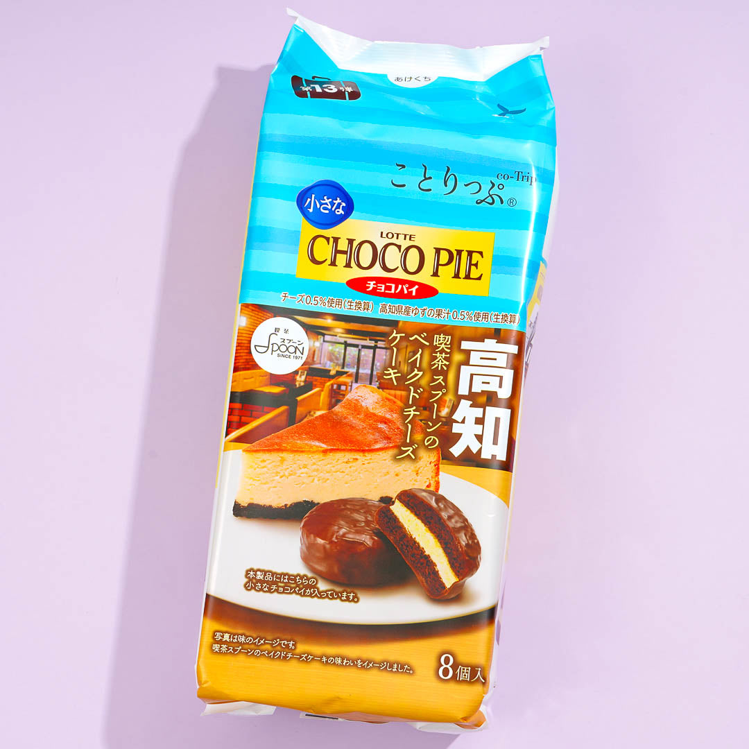 Lotte Co-Trip Choco Pie - Cafe Spoon's Baked Cheesecake