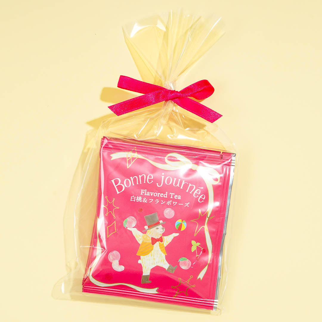 Bonne Journee Flavored Tea Set - White Peach & Raspberry