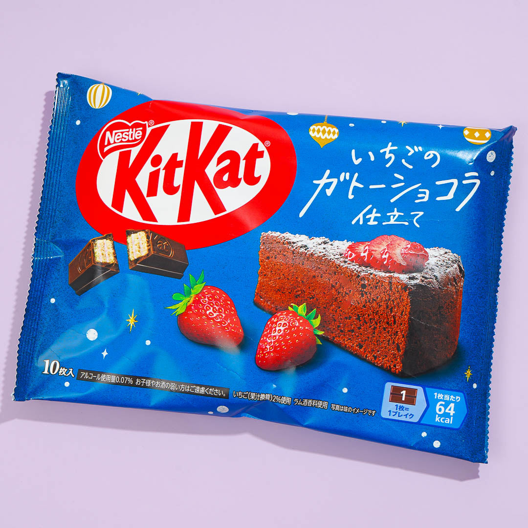 Kit Kat Chocolates - Strawberry Chocolate Cake
