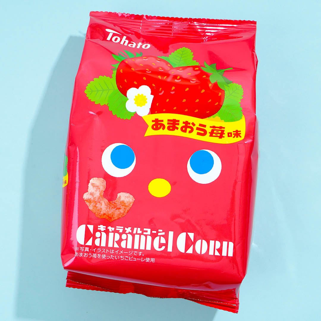 Tohato Fruit Caramel Corn - Strawberry