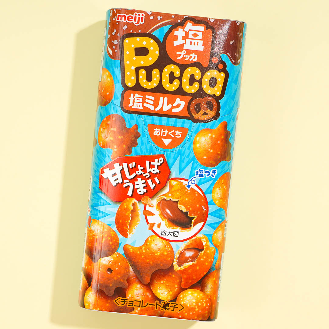 Meiji Pucca Salty Milk Pretzels