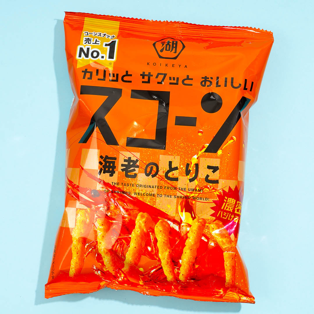 Koikeya Scone Corn Snacks - Shrimp