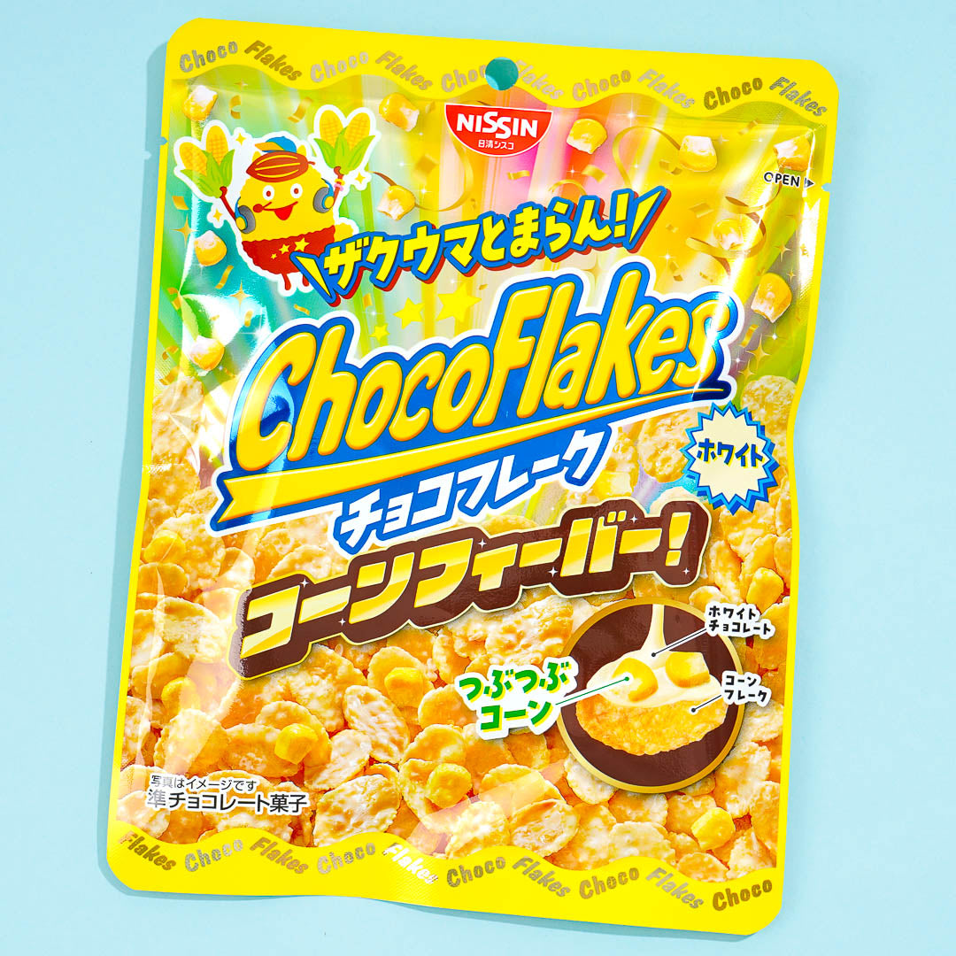 Nissin Choco Flakes Corn Fever - White Chocolate