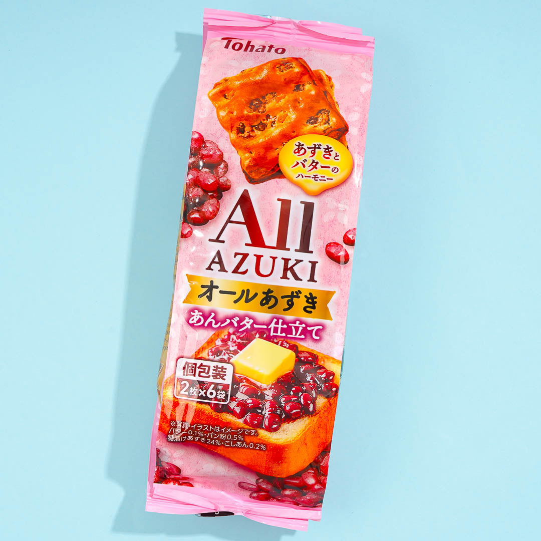 Tohato All Azuki Bean Butter Biscuit Bag
