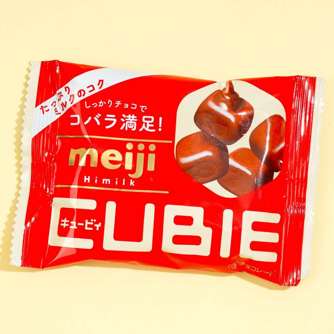 Meiji High Milk Cubie Chocolate