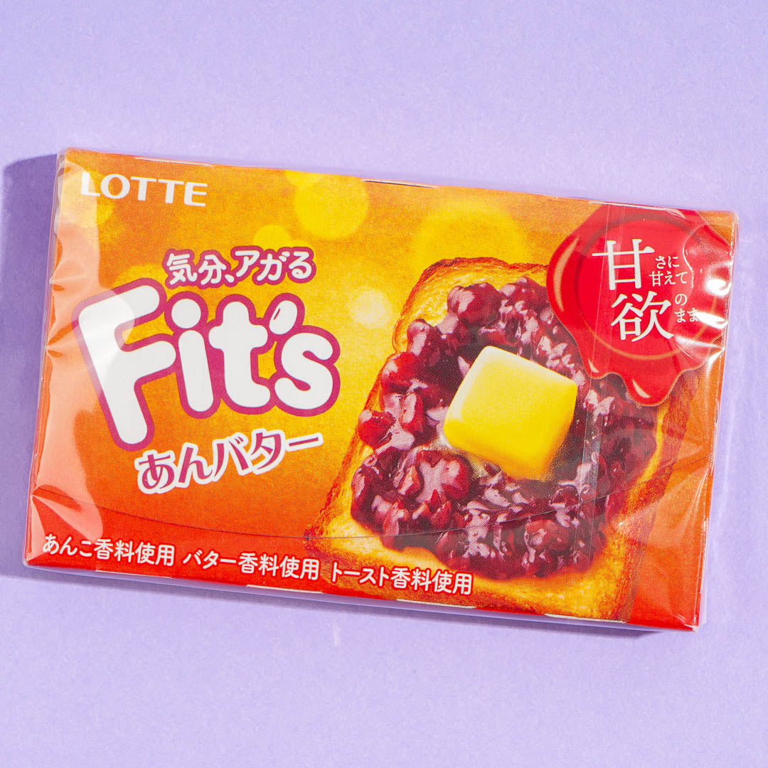 Lotte Fit's Gum - Sweet Red Bean Butter