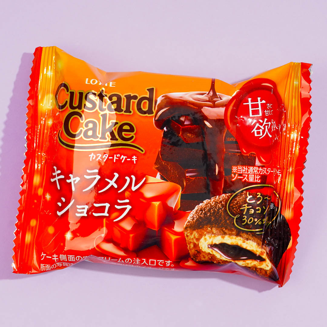 Lotte Custard Cake - Caramel Chocolate