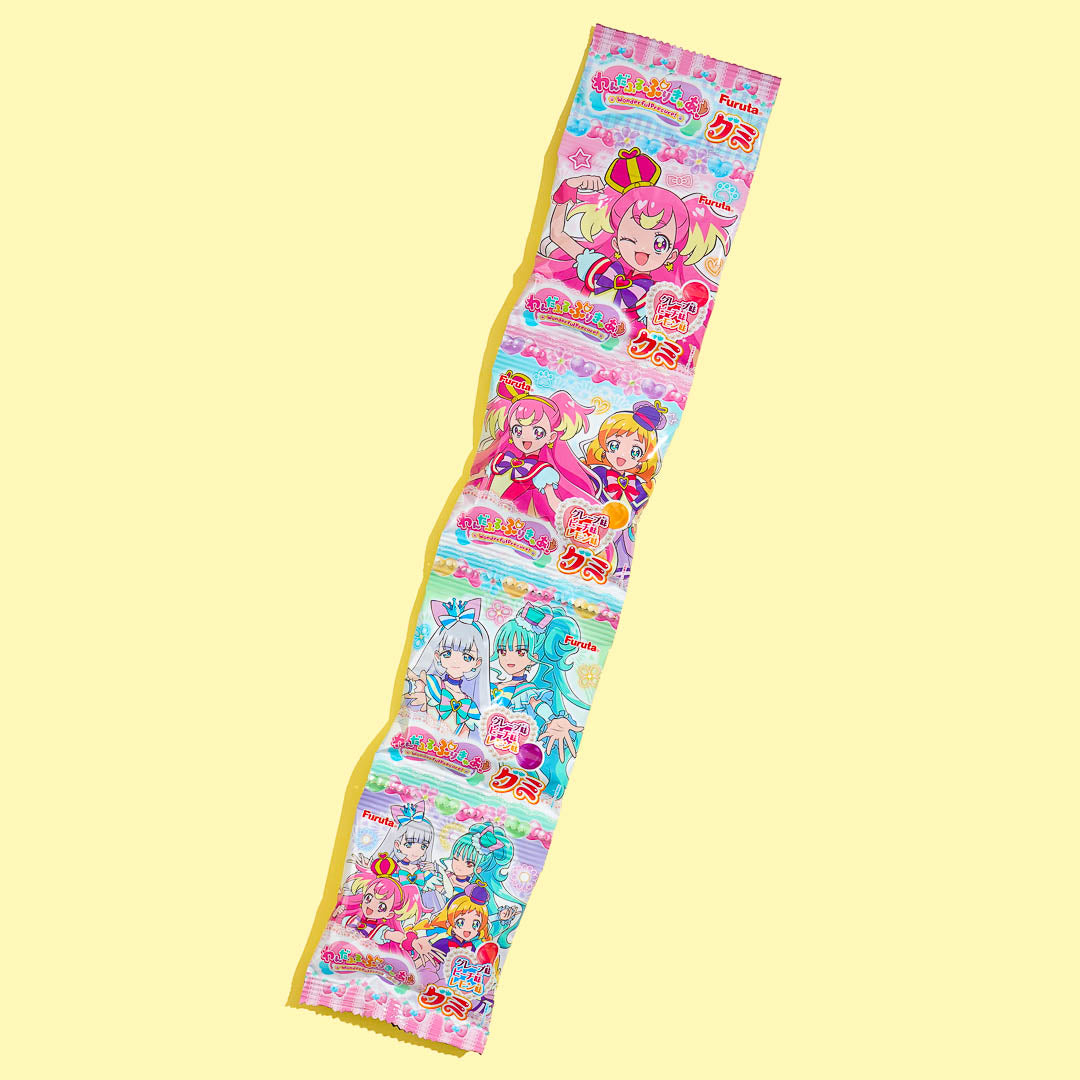 Wonderful Pretty Cure Gummy Set - 4pcs