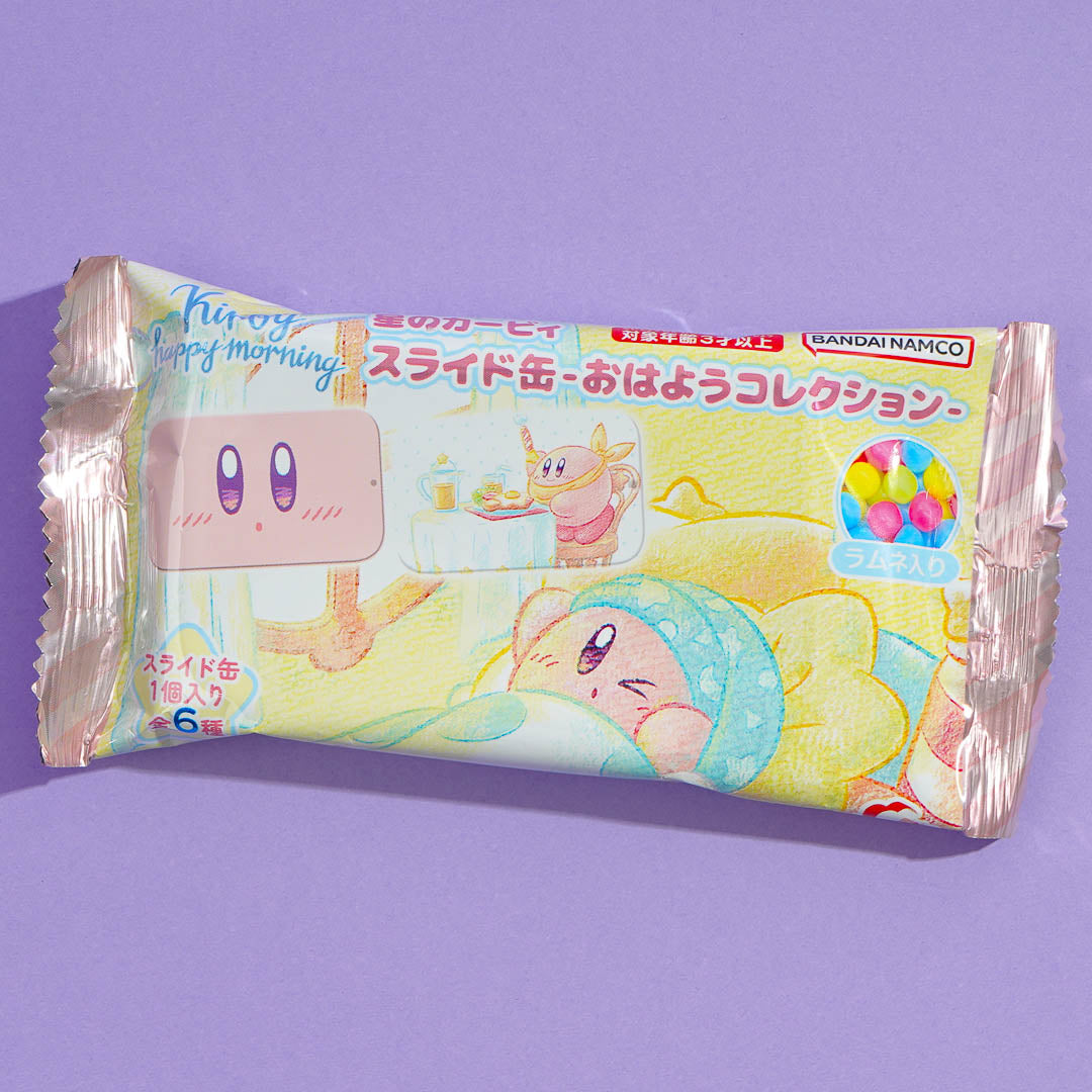 Kirby Good Morning Ramune Candy With Can