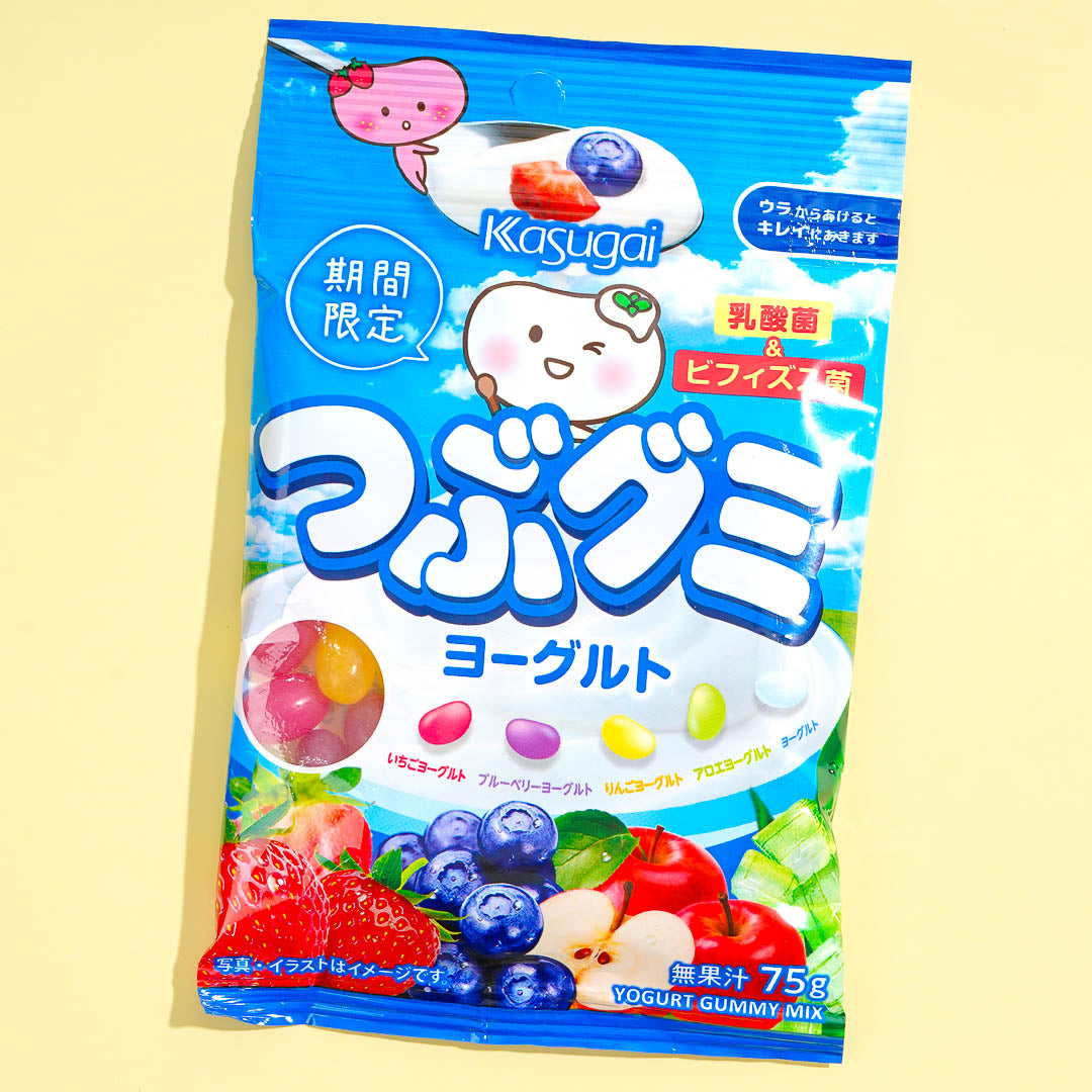 Kasugai Tsubu Gummies - Yogurt Assortment