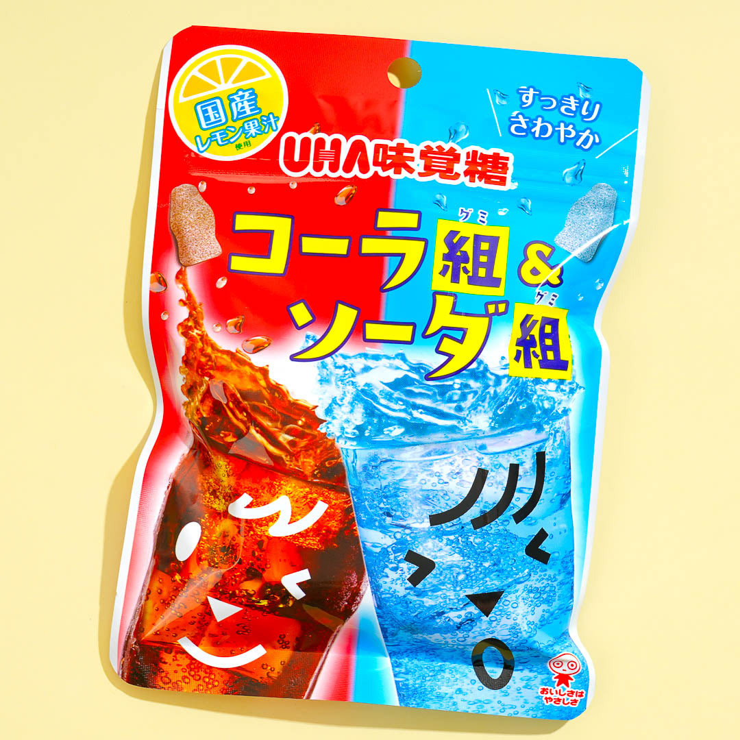 UHA Mikakuto Cola and Soda Gummy