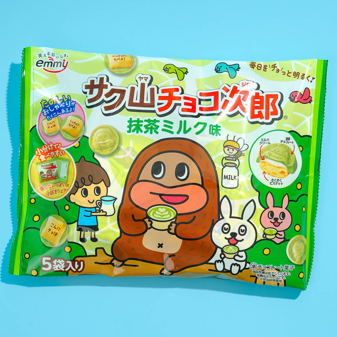 Shoei Delicy Choco Jiro Biscuits Big Pack - Matcha Milk