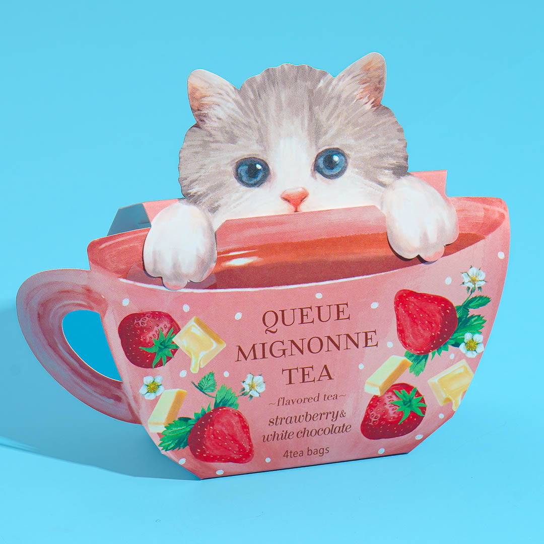 Queue Mignonne Tea - Strawberry & White Chocolate
