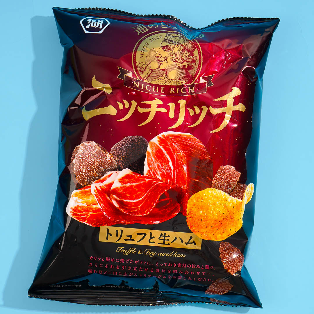 Koikeya Niche Rich Potato Chips - Truffles and Prosciutto